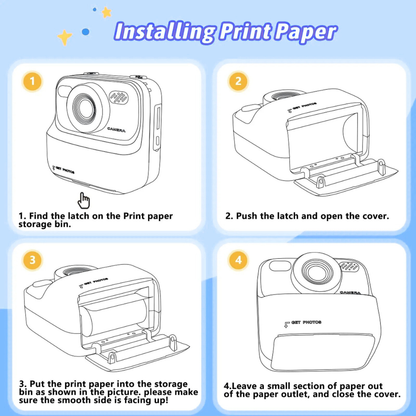 HD - InkLess Instant Print Camera