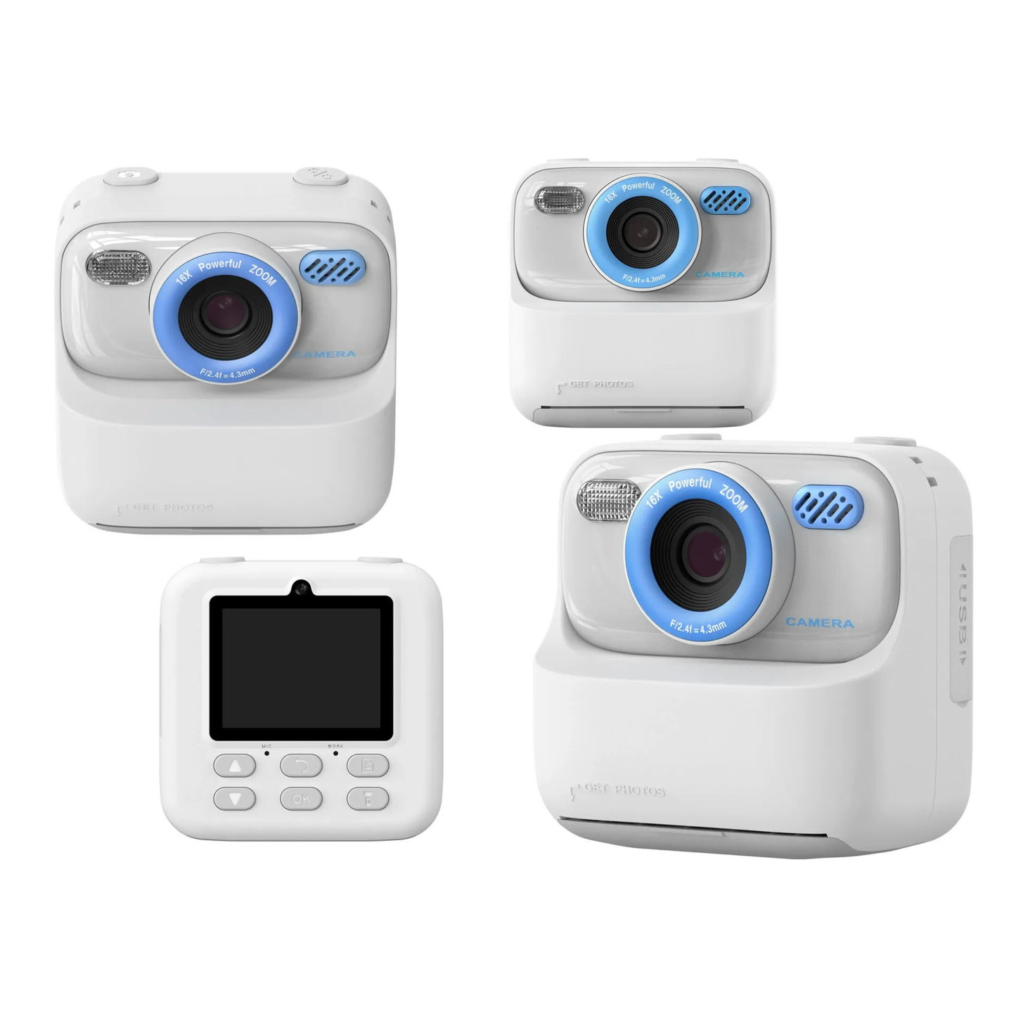 JettPress - lnk-Less Instant Print Camera