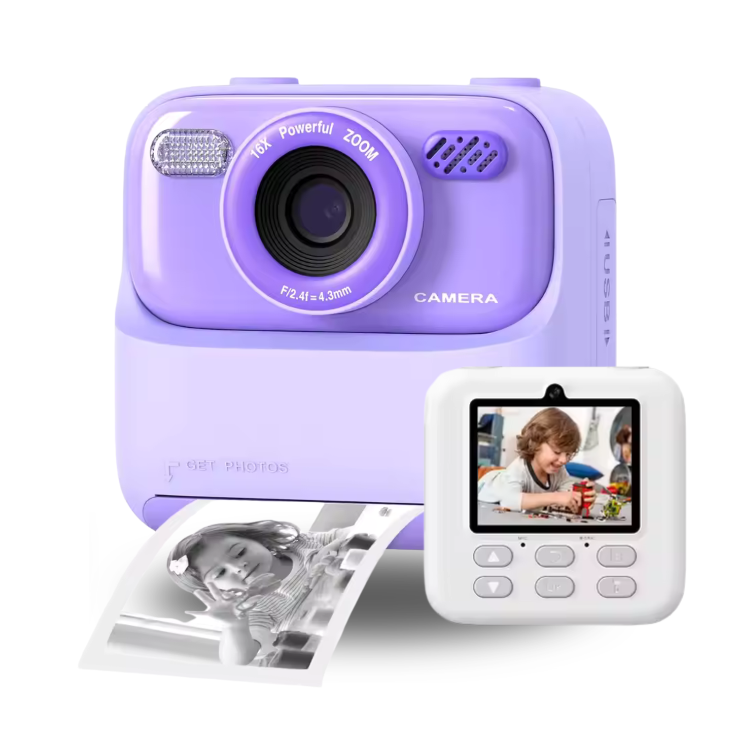 JettPress - lnk-Less Instant Print Camera