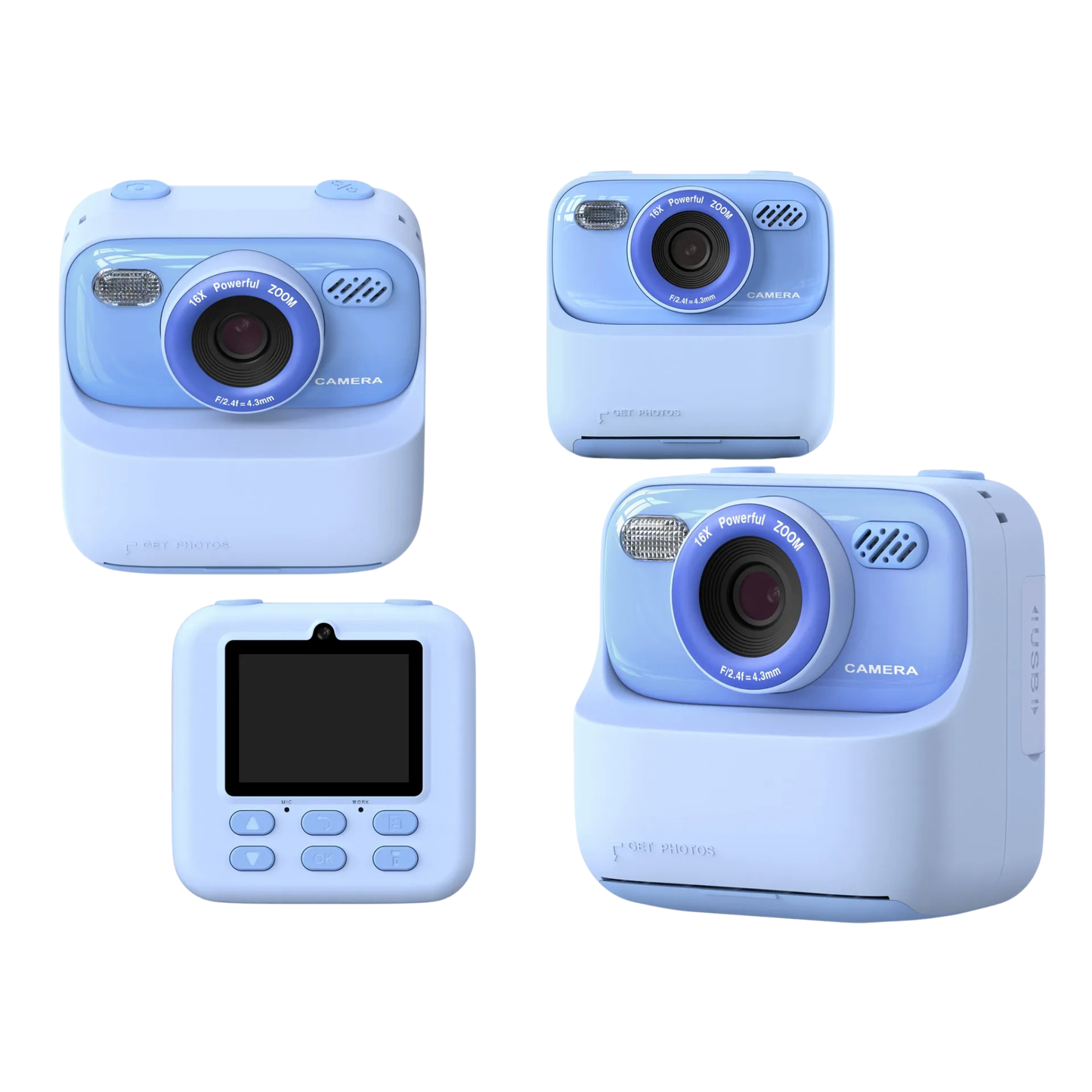 JettPress - lnk-Less Instant Print Camera