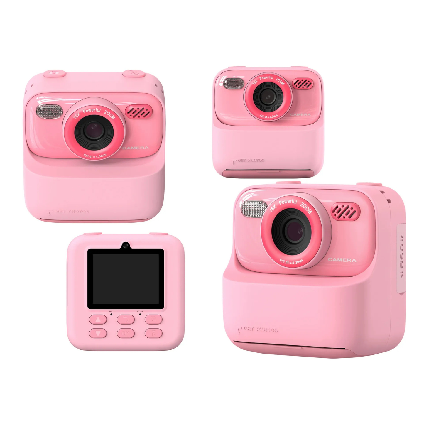 JettPress - lnk-Less Instant Print Camera